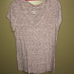 Marona Grey/Pink Fitted Tee